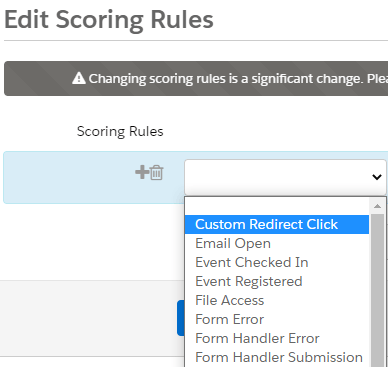 lead scoring in pardot