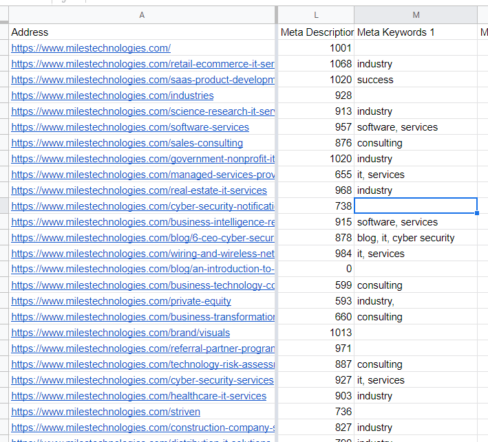 categorizing pages